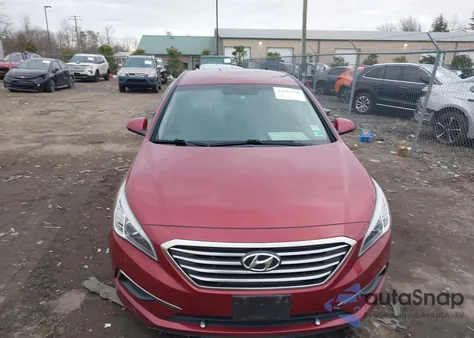 2016 Hyundai Sonata Se from USA, damaged, VIN 5NPE24AF6GH309673